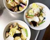 レンジ肉無きな粉味噌醤油鍋味白菜回鍋肉風作り方11写真