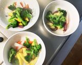 根菜茄子コク旨甘酸っぱ炒め味温野菜サラダ作り方8写真
