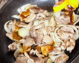 お肉の焼肉のタレ炒め作り方4写真