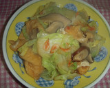 白菜と油揚げのあっさり煮作り方6写真