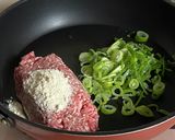 ひき肉とピーラー大根のクリーム煮作り方1写真