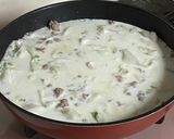ひき肉とピーラー大根のクリーム煮作り方5写真