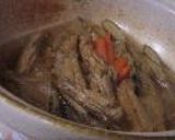 とりごぼうの甘辛煮作り方4写真