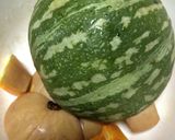 日本カボチャのスープ作り方1写真
