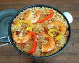 シーフード パエリア 【キャンプ飯】作り方5写真