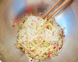 アレルギー対応レシピ♪りんごのパスタ作り方4写真