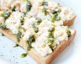 鮭フレークで美味しい【鮭チーズトースト】作り方4写真
