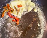菜の花とイカのバターポン酢炒め作り方4写真