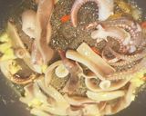 菜の花とイカのバターポン酢炒め作り方5写真