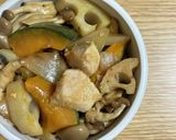 １：１で作る！秋野菜のこっくり炒め作り方4写真