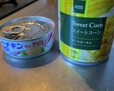 コンソメ漬けの麺からコーンマヨパスタ作り方3写真