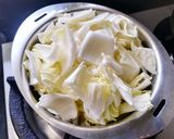 白菜とオートミールのミルクスープ!作り方1写真