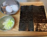 焼き海苔と卵のスープ作り方2写真