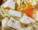 プチッと鍋●鶏肉のもち＆玉子とじなべ作り方2写真