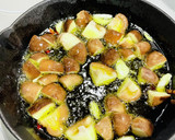 野菜たっぷりエビのアヒージョ作り方5写真