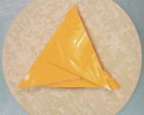 三角餃子、応用編、ハム&チーズ作り方2写真