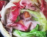 疲れた冬にお助け!餅入り白菜ミルフィーユ作り方2写真