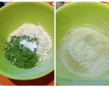 甘納豆・胡桃入り濃厚抹茶マフィン美味作り方1写真