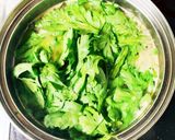 菊菜のかき玉汁作り方4写真