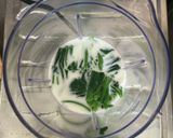 まるで抹茶♫ ほうれん草プリン #矯正中作り方5写真