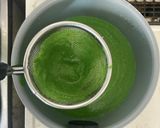 まるで抹茶♫ ほうれん草プリン #矯正中作り方6写真