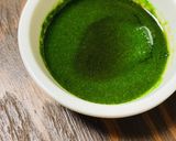まるで抹茶♫ ほうれん草プリン #矯正中作り方9写真