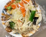 レンジもやし入きな粉味噌醤油味甘酢酢豚作り方12写真