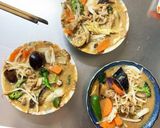 レンジもやし入きな粉味噌醤油味甘酢酢豚作り方15写真