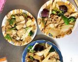 簡単きな粉梅ドレ味豚こま大根青椒肉絲風作り方15写真