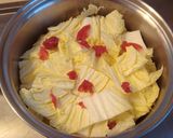 簡単☆白菜と梅干の蒸し煮作り方2写真