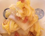 簡単☆白菜と梅干の蒸し煮作り方4写真