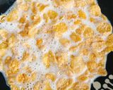 牛乳とコーンフレークでチーズ胡椒煎餅風♪作り方1写真