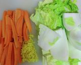 冷蔵庫整理に◎白菜のうま煮◎生姜たっぷり作り方3写真