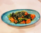 トマトと豆苗の海苔炒め作り方8写真