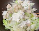 鶏胸肉と白菜の簡単クリーム煮作り方8写真