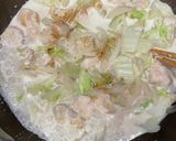 鶏胸肉と白菜の簡単クリーム煮作り方10写真