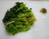 簡単！オーツミルクカレー　ほうれん草作り方2写真