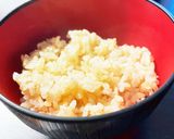 ごはんですよ　海苔の佃煮　柿ピーごはん作り方1写真