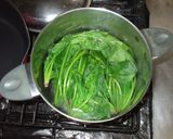 鶏ほうれん草豆乳煮♪簡単眠れない方に薬膳作り方2写真