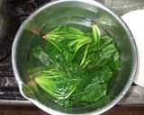 鶏ほうれん草豆乳煮♪簡単眠れない方に薬膳作り方3写真
