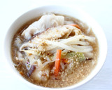 手軽に【塩塗し白菜と豚の味噌スープ】作り方9写真