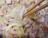 鶏肉とキャベツのうま蒸し煮☆塩胡椒のみ！作り方10写真