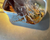 漬け鶏と舞茸の胡麻和えパスタ作り方5写真