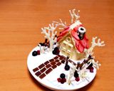 お菓子の家☆かわいいクリスマスケーキ作り方9写真