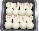 うさぎちゃんのミニエピちぎりパン作り方28写真