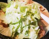 白菜と厚揚げのコーンクリーム仕立て作り方7写真