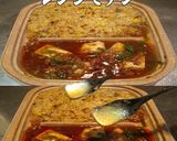 美味ドレと蜂蜜トムカーソースで麻婆炒飯!作り方1写真