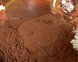 レンジで2分クリスマスにHMチョコケーキ作り方1写真