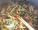 ☆大量消費☆水菜のキムチ炒め作り方2写真