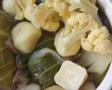 鮭のロールキャベツ・クリーム仕立て作り方15写真